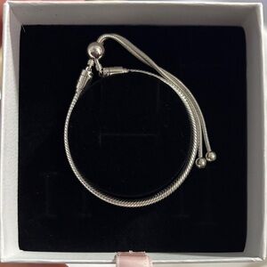 Pandora Snake Chain Slider Bracelet